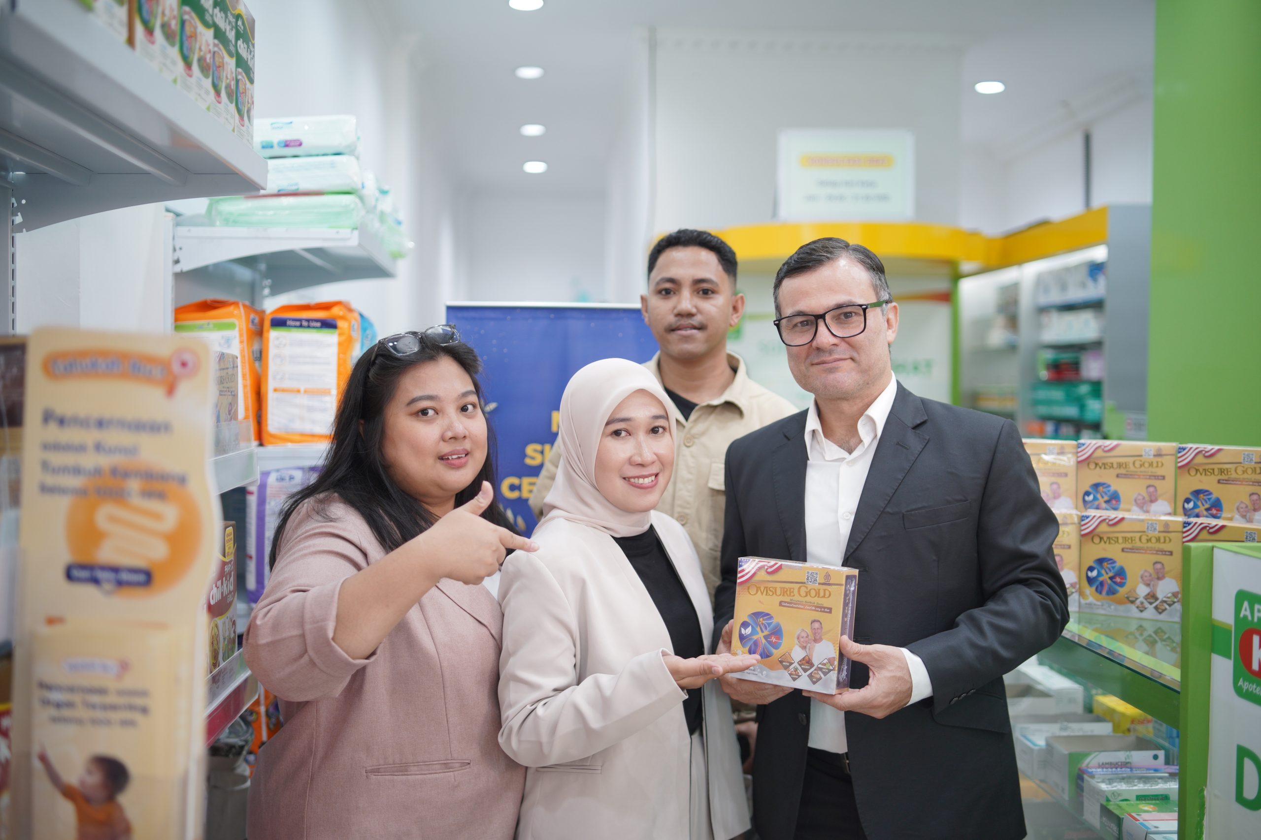 Belanja Ovisure Gold Makin Praktis! Kini Bisa Dibeli di Semua Apotek K-24