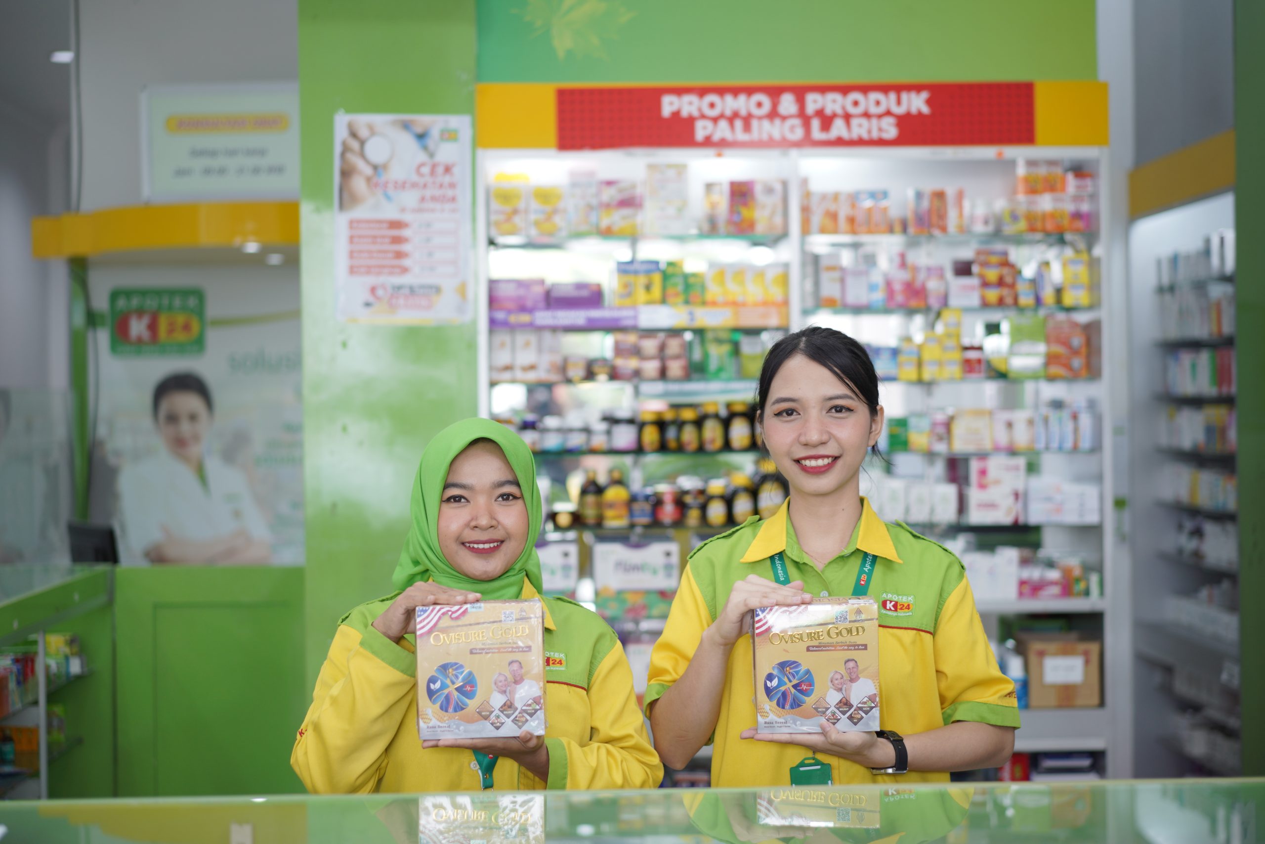 Hadir di Seluruh Apotek K-24, Ovisure Gold Jamin Keamanan dan Kemudahan Akses Konsumen